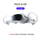 4 VR Headset All-In-One Virtual Reality Headset 8+128G/256G 3D Smart Glasses 4K+ Display Games Helmet for Metaverse&Stream